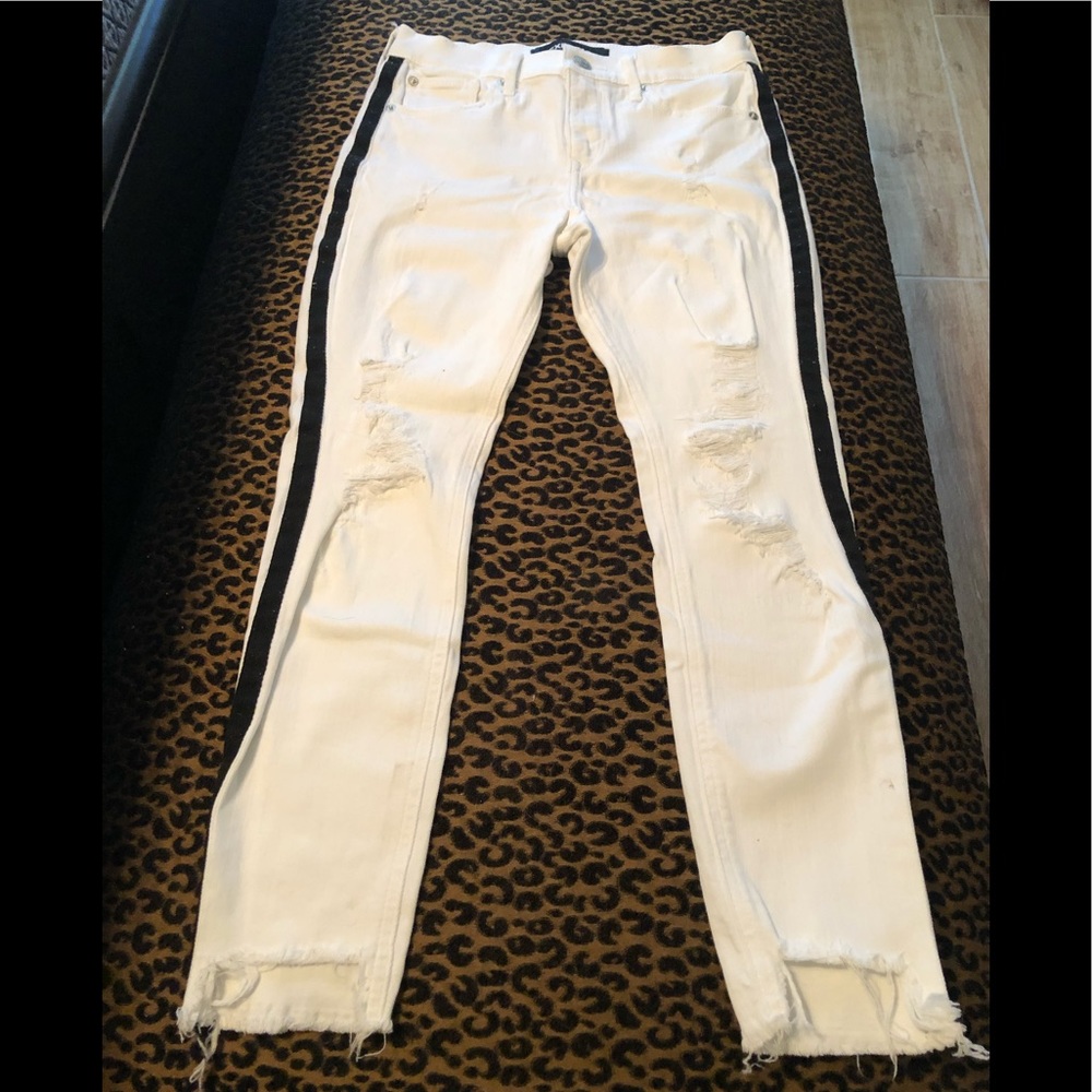 Express white jeans
